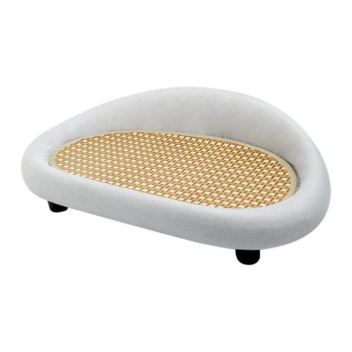 Stylish cat scratch pad and comfy pet lounge bed. A durable furniture protector and cozy haven for your feline friend.