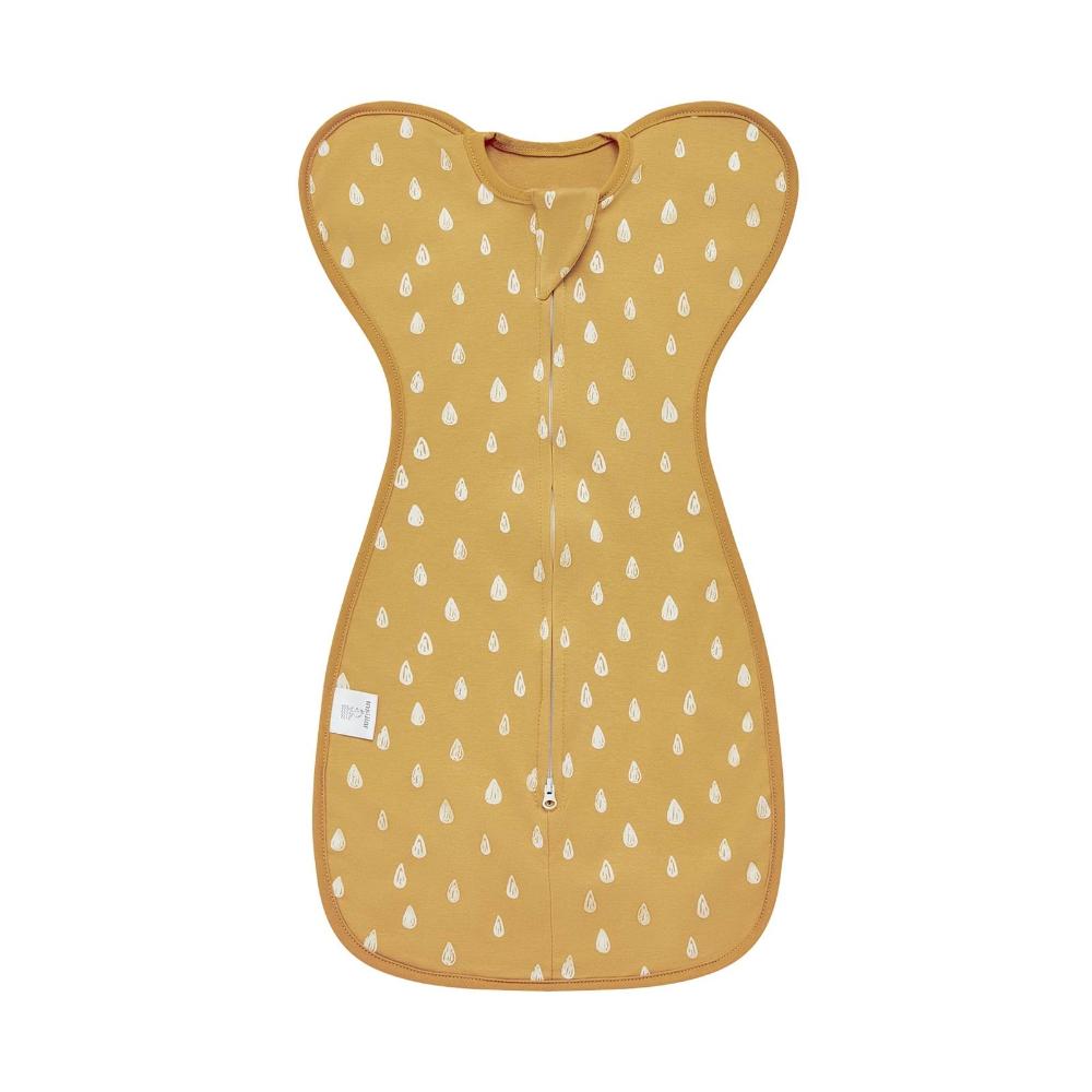 Cozy cotton baby swaddle sleeping bag for newborns, ensuring comfortable & secure infant sleep.