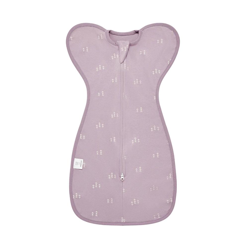 Breathable cotton swaddle sleeping bag, perfect for secure and peaceful sleep in newborns & infants.