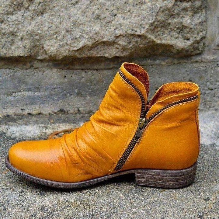 Women's Zip-Up Ankle Boots