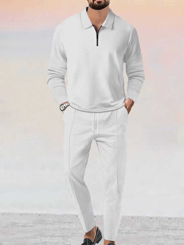 Men's Waffle Two-Piece Set