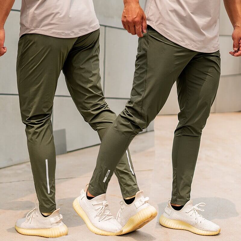 Men's Tapered Fit Joggers - Lightweight Comfortable Trousers
