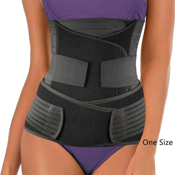 Supportive women's belly band, ideal for post-birth recovery, waist, and pelvic stability.
