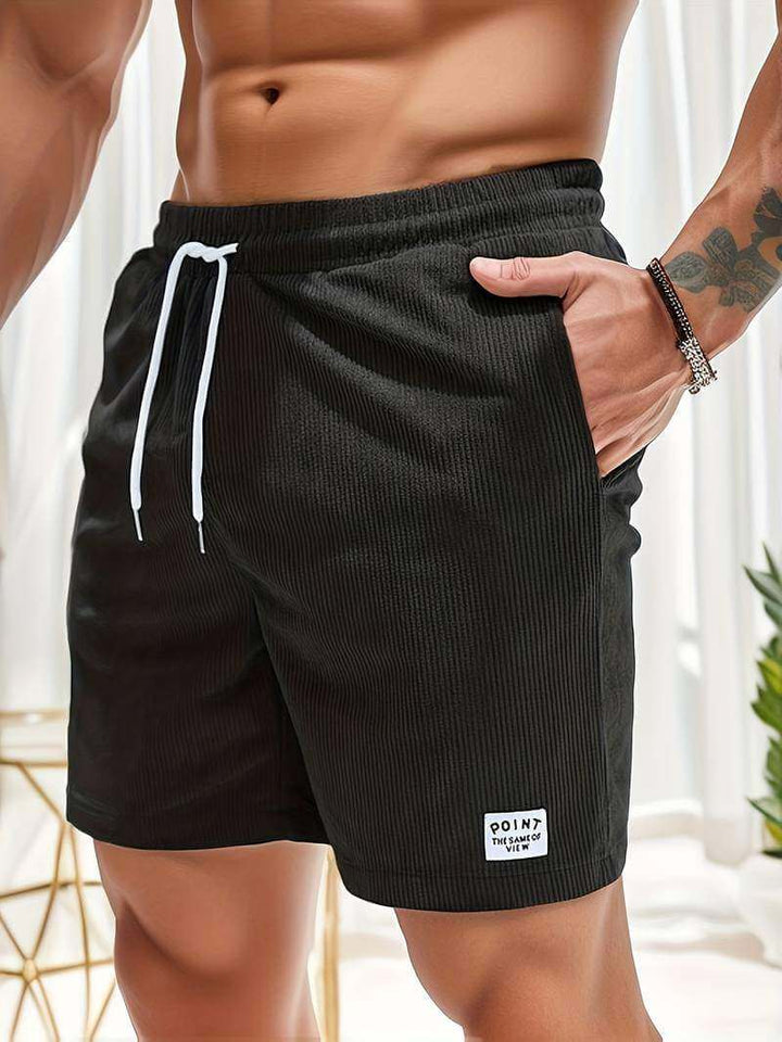 Men's Casual Shorts with Drawstring