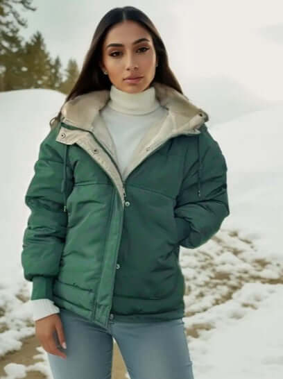 Women's Fleece Hooded Jacket