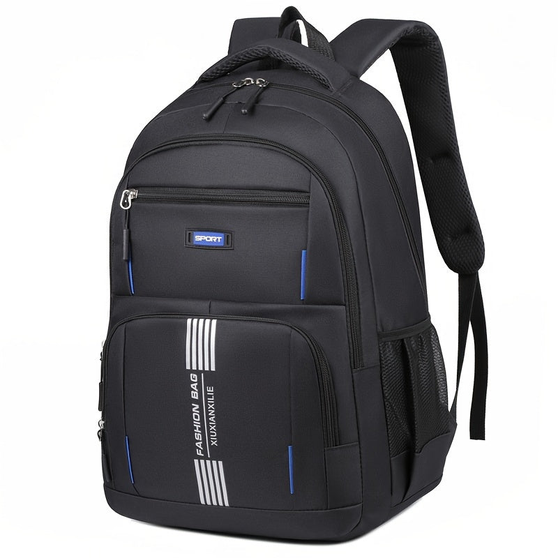 Vintage look men's full grain leather backpack. Durable, perfect for travel, work, and daily use.