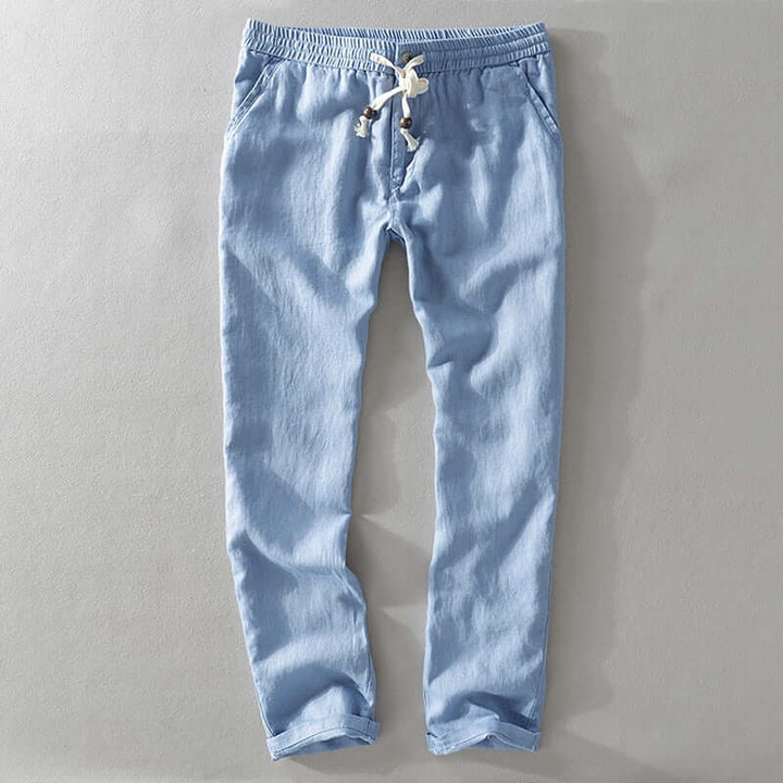 Men's Narrow-Fit Drawstring Trousers