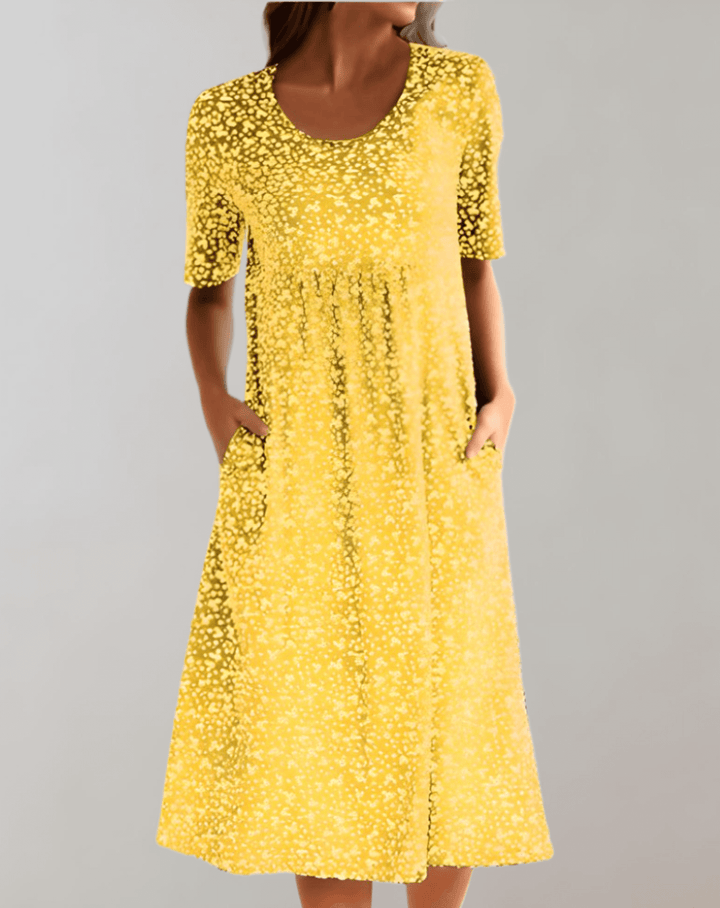 Women's Lightweight Summer V-Neck Dress