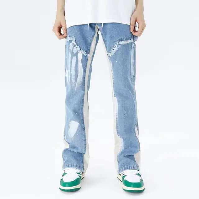 Men's Baggy Flared Jeans