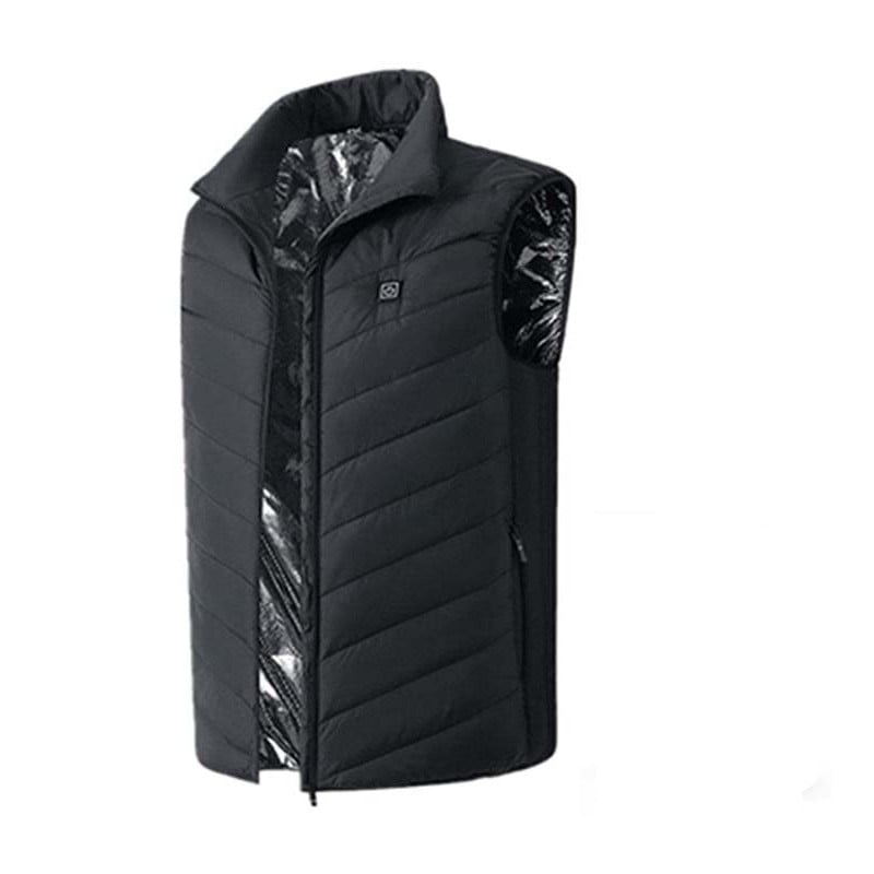 Unisex heated jacket for hiking, camping & daily commutes, keeping you warm in cold weather.