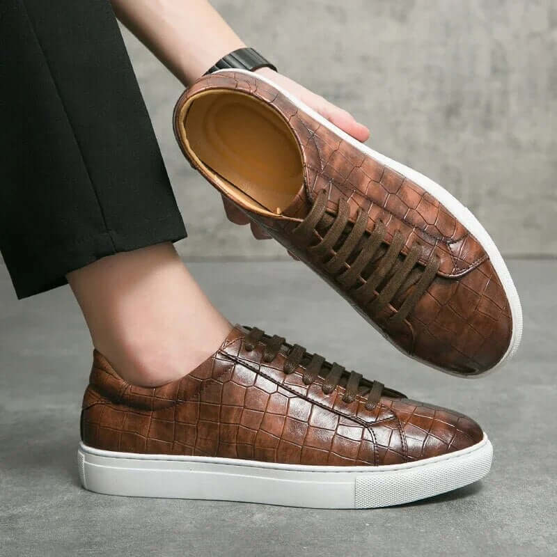 Men's Lace-Up British Style Boots