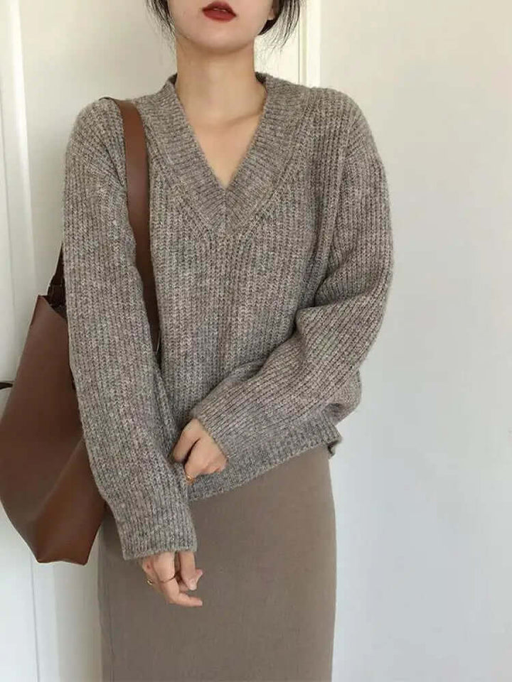 Women's Oversized Chunky Knit Sweater