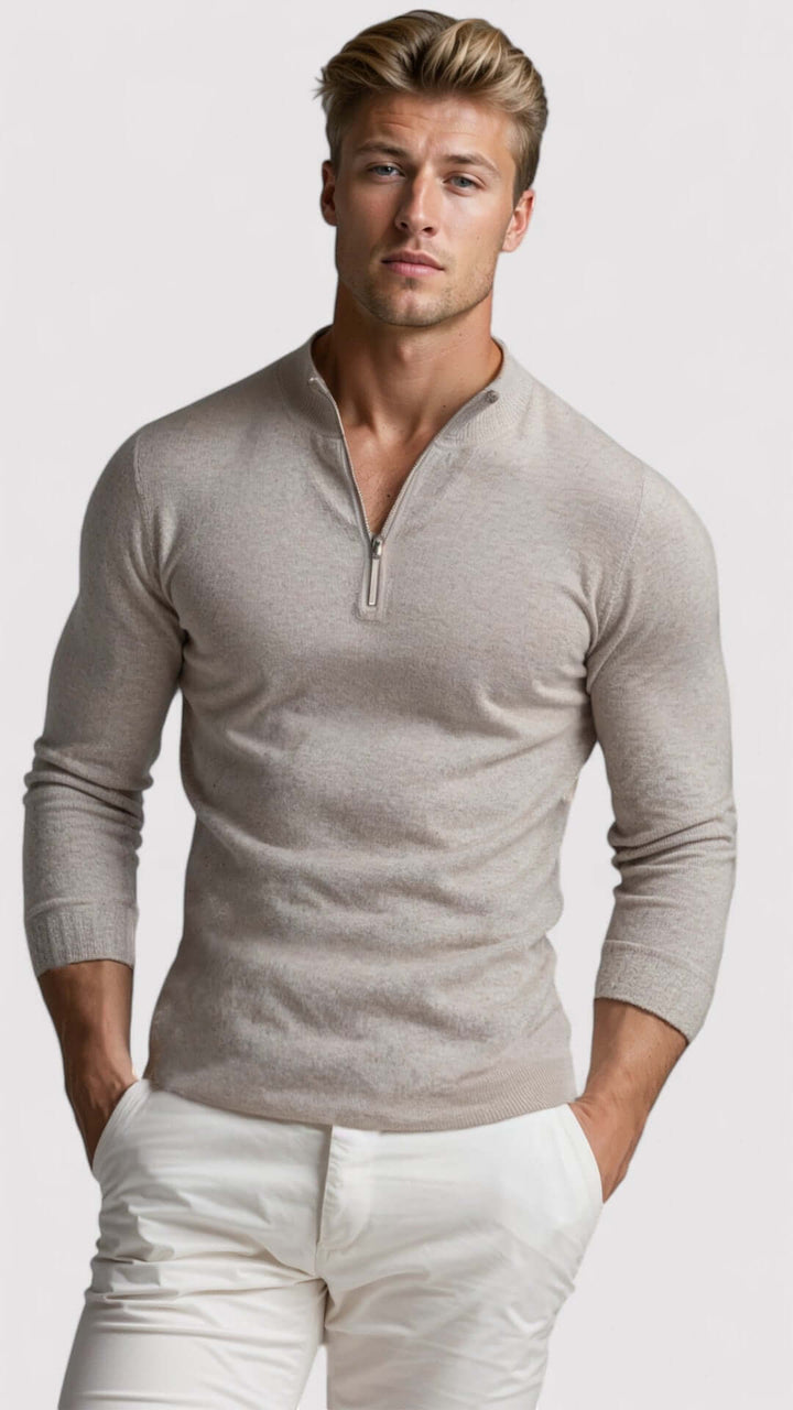 Men's Half-Zip Sweater