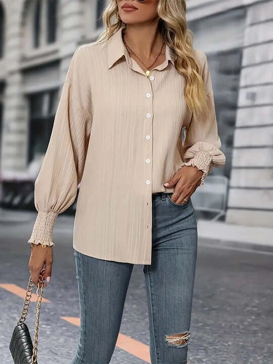 Women's Elegant Ruffled Blouse