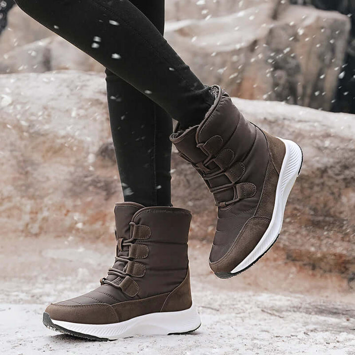 Women's Plush Combat Boots
