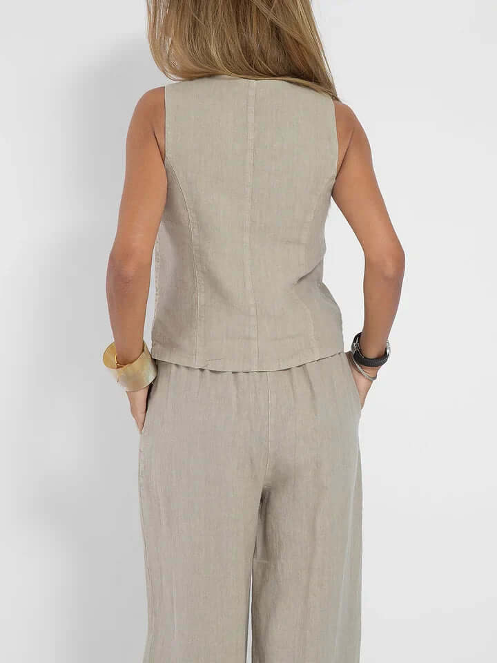 Women's Two-Piece Vest Set