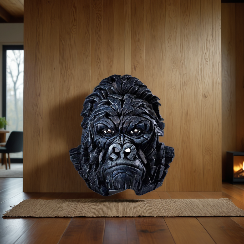 Detailed prehistoric animal sculpture, a unique glow-in-the-dark decorative figure.