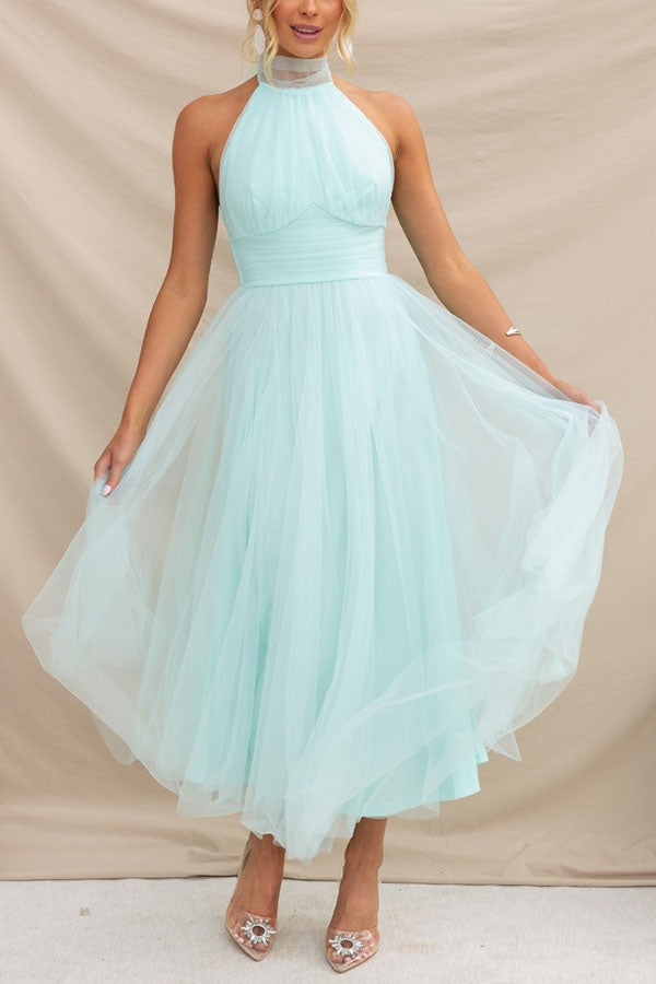 Formal women's elegant midi dress, a versatile choice for occasion wear.