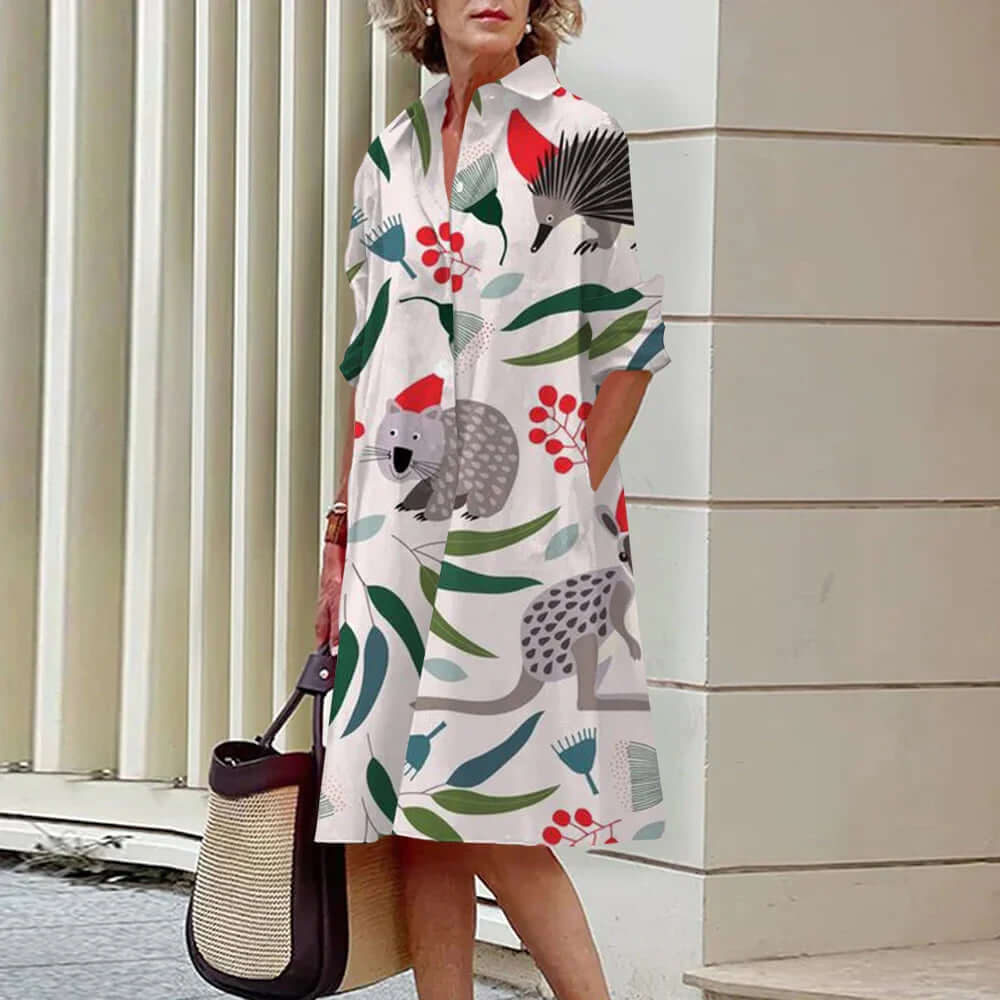 Elegant Knee-Length Dress