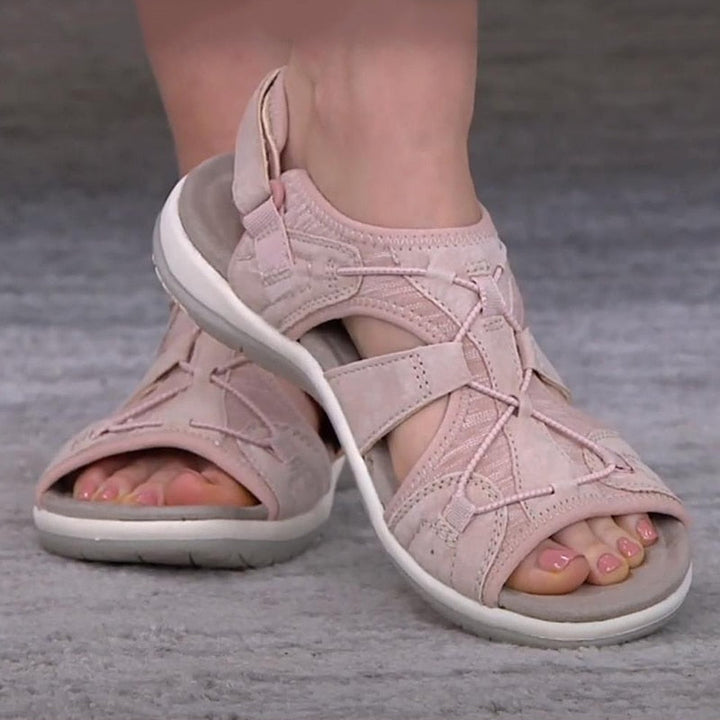 Comfortable women's footwear: stylish summer sandals for all-day support.
