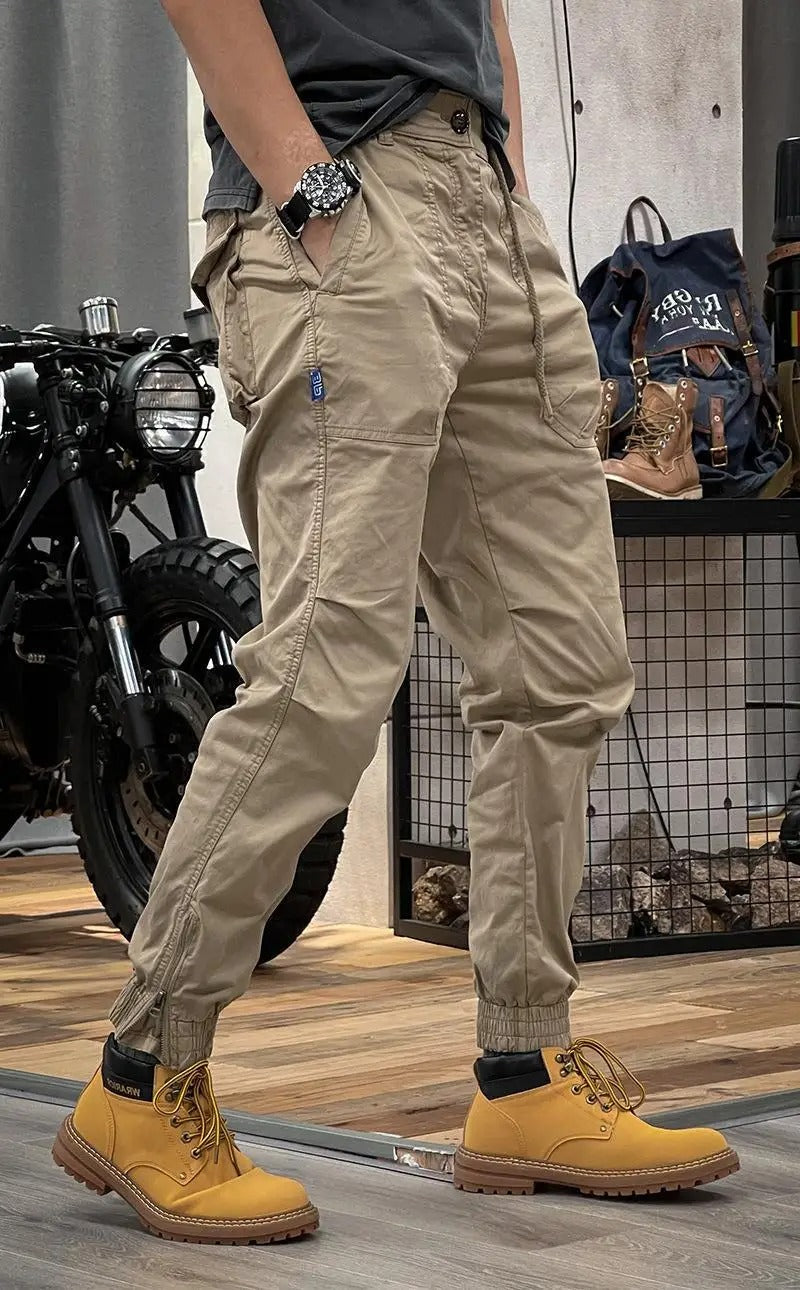 Women's versatile stretch cargo pants, comfortable & stylish for everyday and outdoor wear.