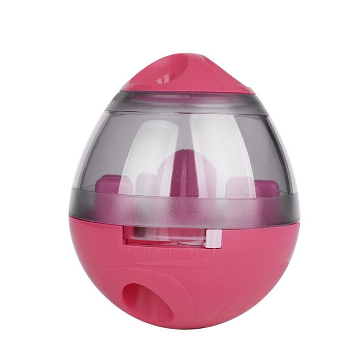 Interactive dog toy treat dispenser ball, providing mental challenge & physical activity. Ideal pet enrichment for dogs.