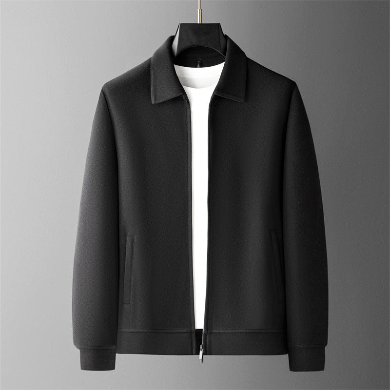 Men's modern stand collar casual jacket, versatile for everyday wear and effortless style. Lightweight & comfortable.