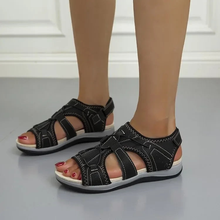 Women's walking sandals with exceptional supportive comfort for daily wear.