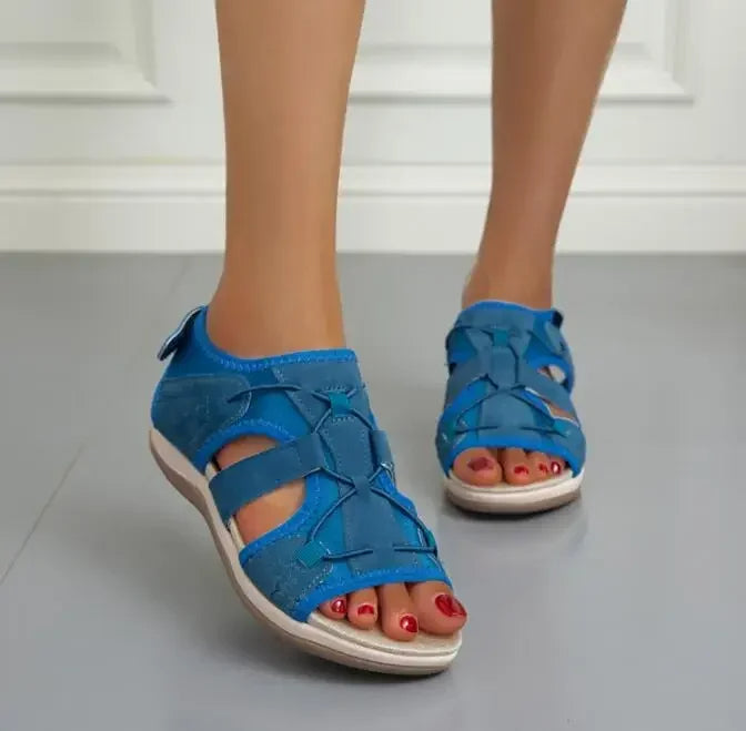 Comfortable women's summer sandals, elegant for any casual or semi-casual occasion.