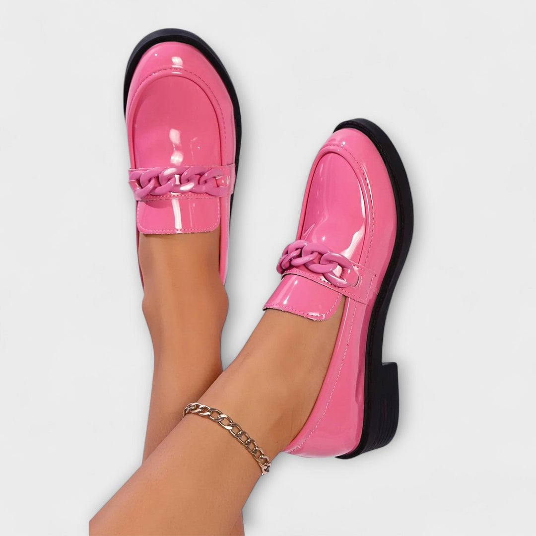 Comfortable women's walking loafers, perfect slip-on flats for everyday casual style.