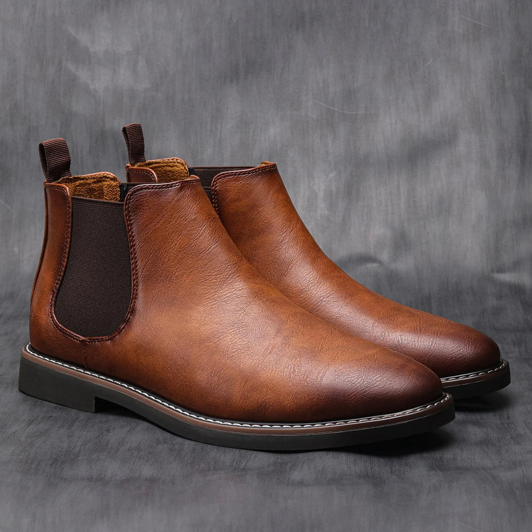 Comfortable men's ankle boots designed for all-day wear. Stylish & durable, perfect for everyday versatile fashion.