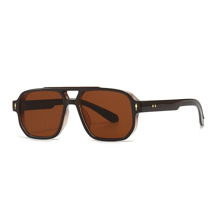 Premium unisex sunglasses with advanced UV protection, perfect for sunny days.