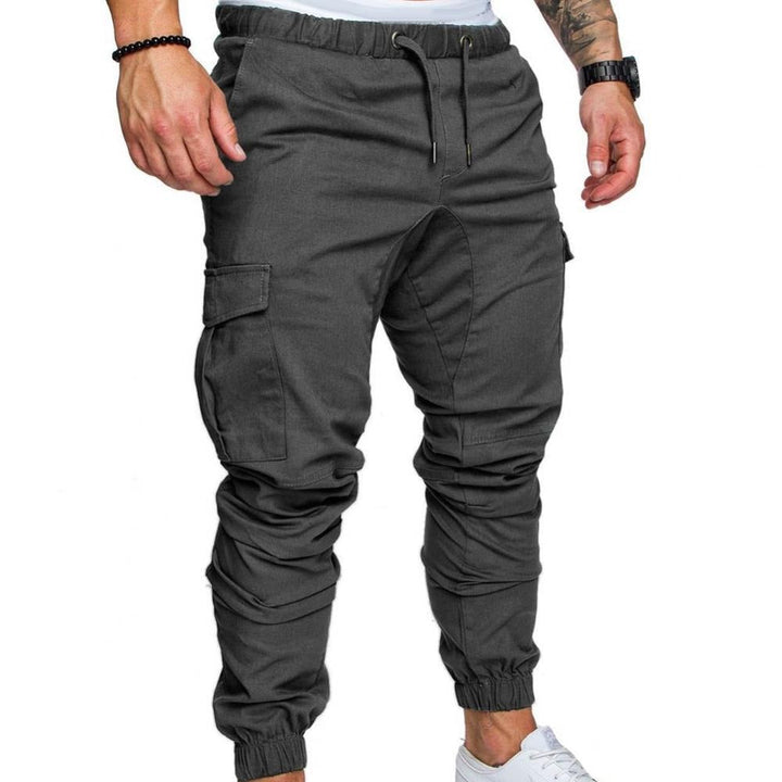Relaxed fit men's cargo pants, offering both comfort and a stylish look for daily casual wear.