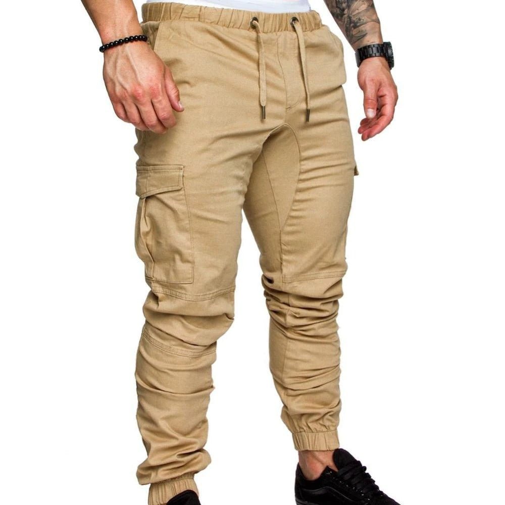 Stylish men's all-season cargo pants, a versatile choice for modern men's fashion & comfort.