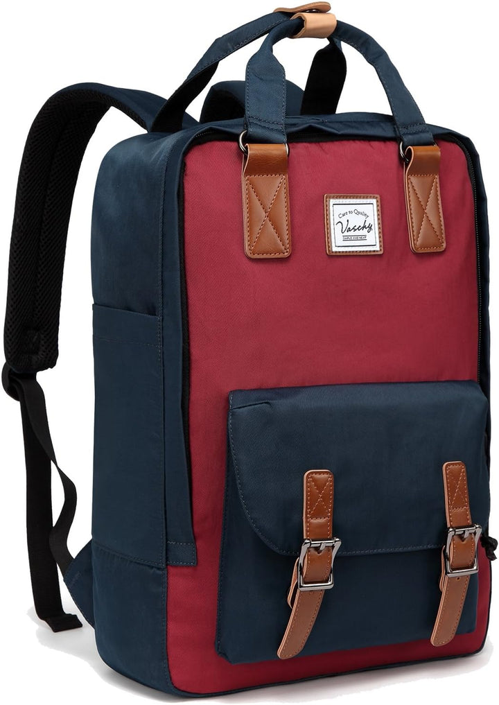 Student carrying the durable 15.6 inch laptop backpack, ideal for school books, tech, and daily essentials.