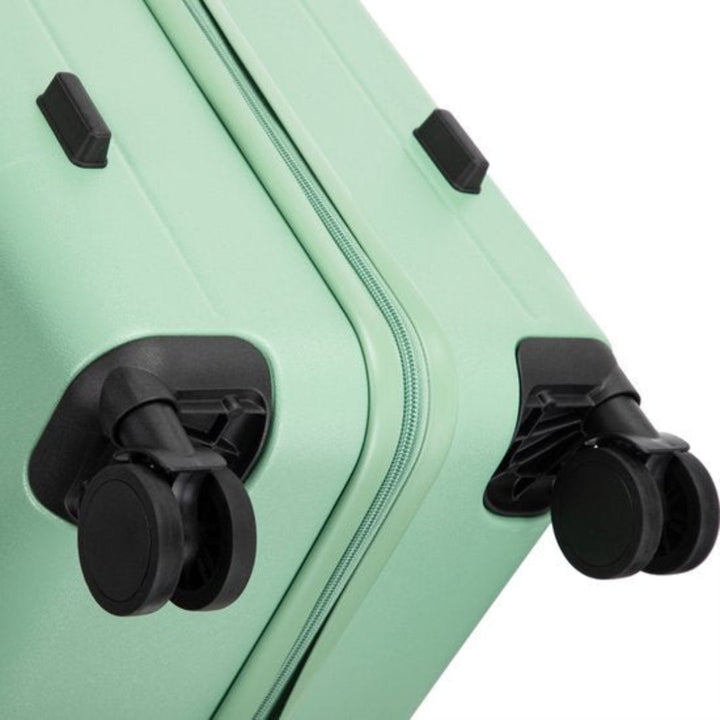 Two-piece hardshell luggage set for versatile travel, featuring a laptop sleeve & TSA lock.