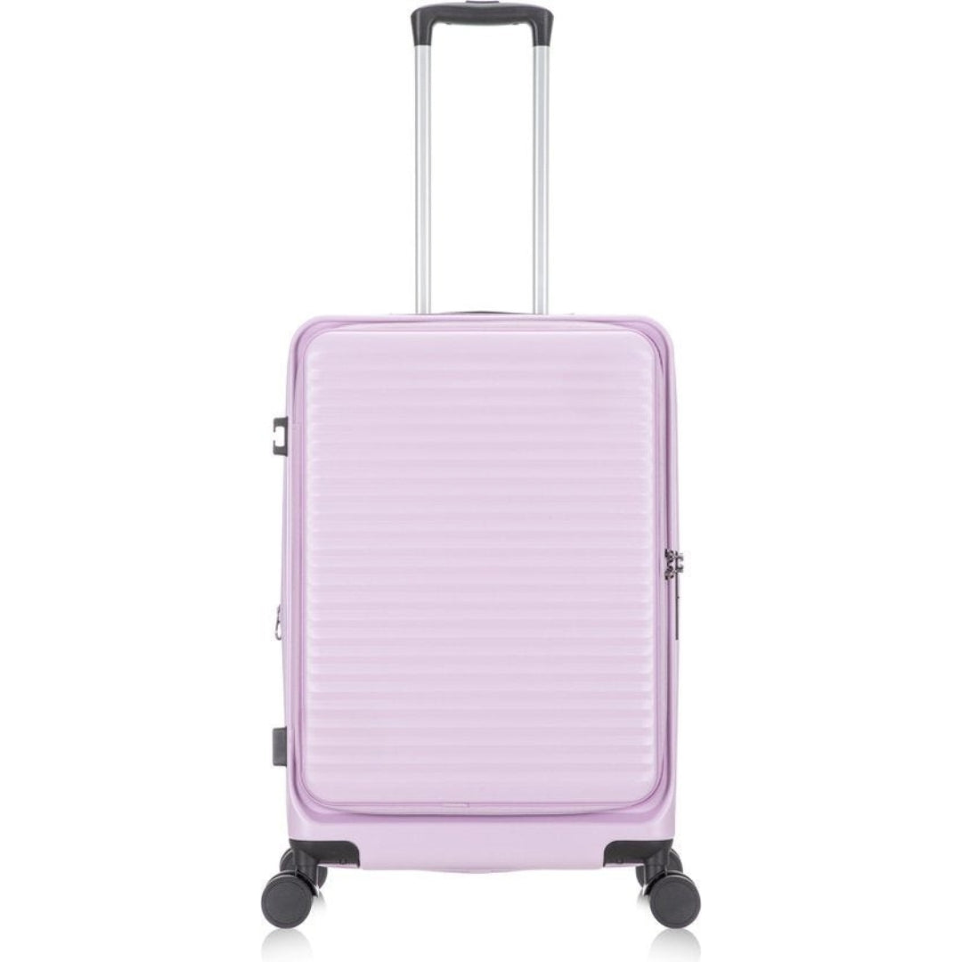 Reliable hardshell luggage duo with spinner wheels, built for durability and convenient travel.