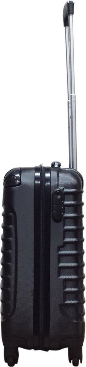 Travel-ready 2-piece ABS hardshell luggage set, offering durable protection & smooth spinner mobility for trips.