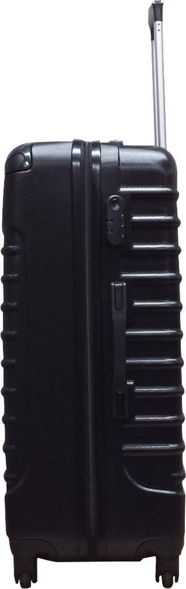 Protective ABS hardshell 2-piece luggage set, designed for secure and durable travel with easy spinner wheels.