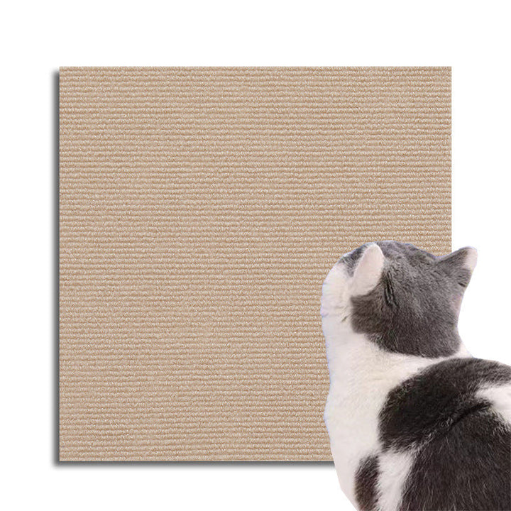 Protective cat furniture upholstery guard, blending with home decor while preventing damage from pet claws.