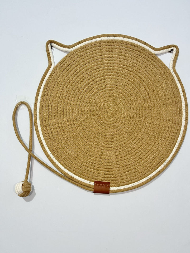 Stop furniture damage! Durable sisal cat scratching rug. Essential feline accessory & playmat.
