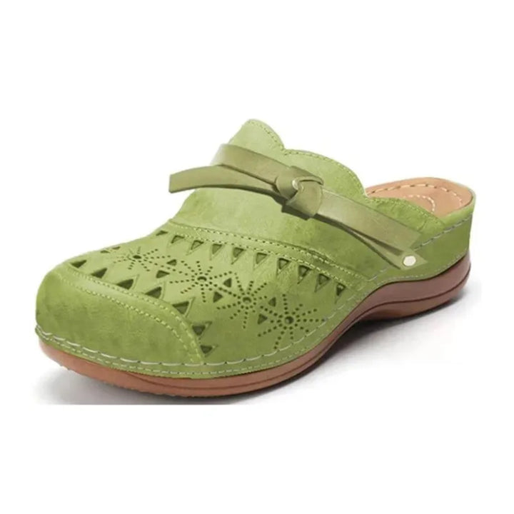 Stylish Eleanora orthopedic summer sandals for women, offering posture support & comfortable walking.