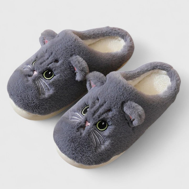 Close-up of the textured non-slip sole on women's comfort arch support slippers.