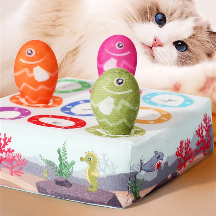 Premium pet supplies: interactive fish cat toys for chewing, encouraging active play and healthy teeth.