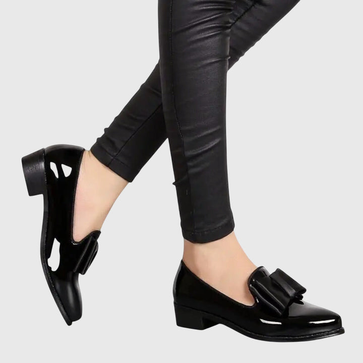 Elegant women's comfort loafers with orthopaedic support. Classic flat heel shoes for versatile, everyday styling.