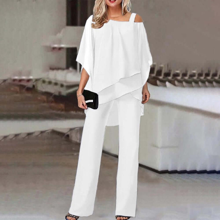 Women's Cold Shoulder Jumpsuit