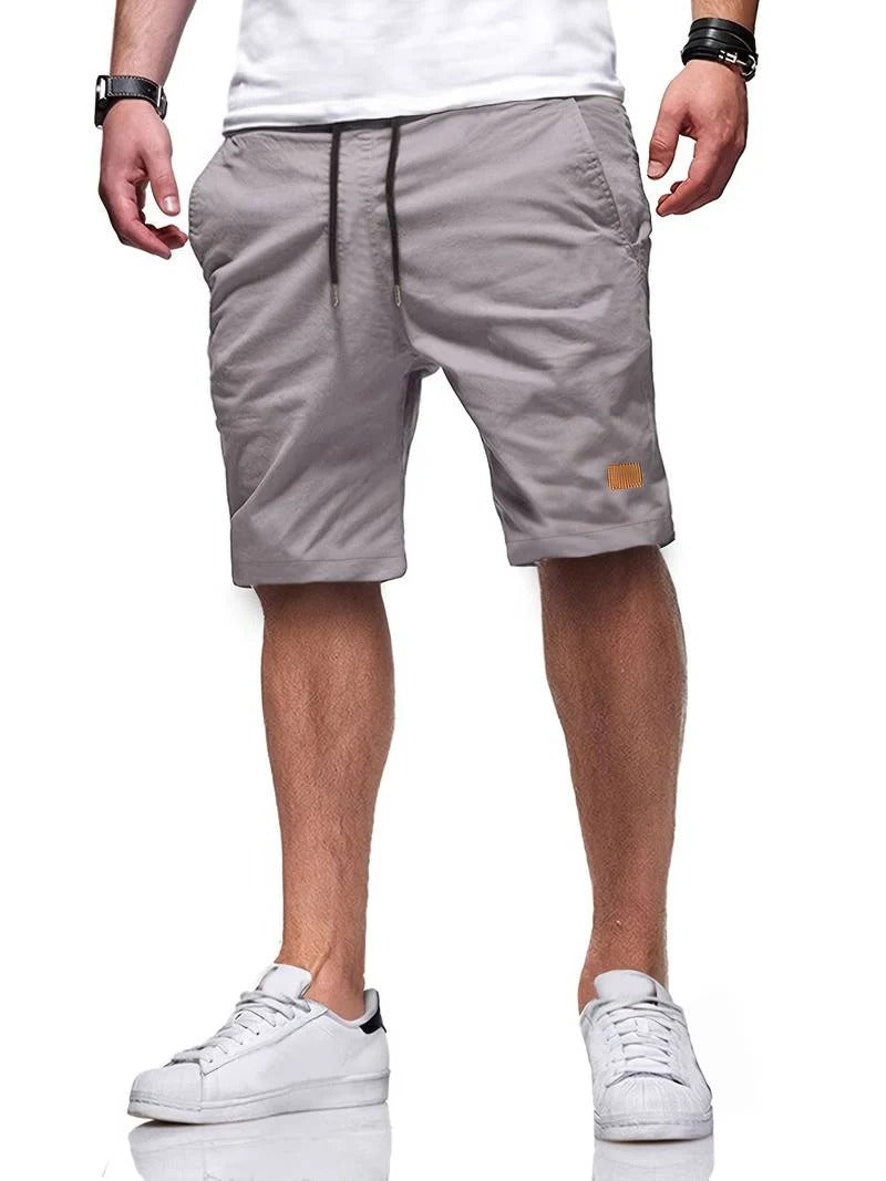 Stylish men's casual shorts with practical drawstring for ultimate comfort & a relaxed look.