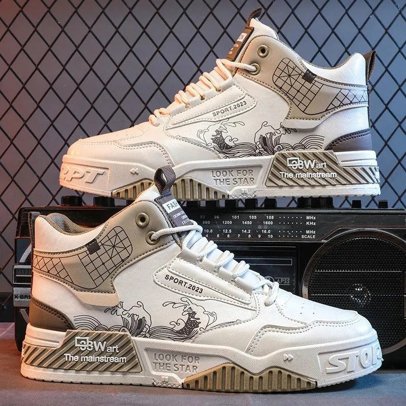 Versatile men's lightweight sneakers, great for casual outfits, walking, and everyday comfort.