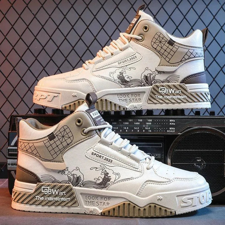 Versatile men's lightweight sneakers, great for casual outfits, walking, and everyday comfort.
