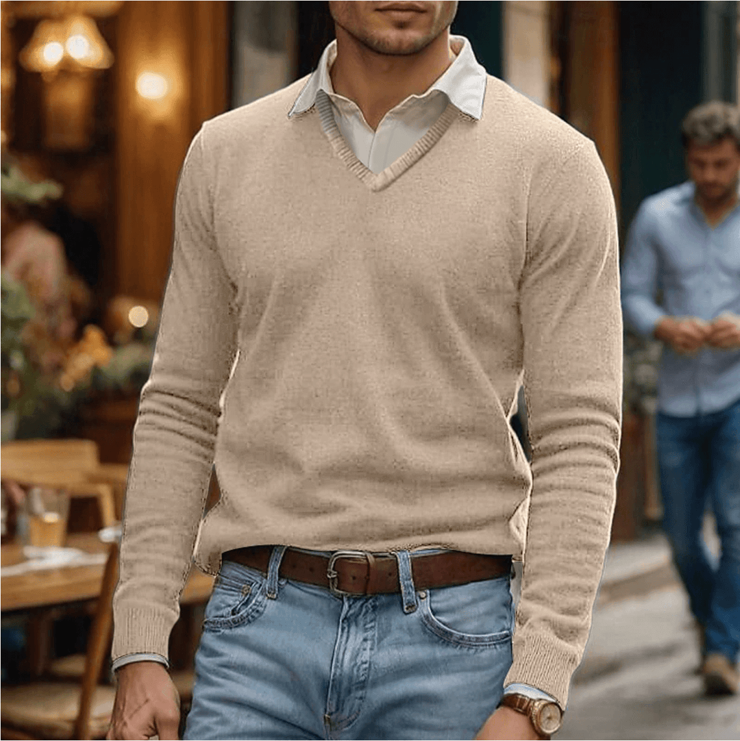 Soft V-Neck Sweater